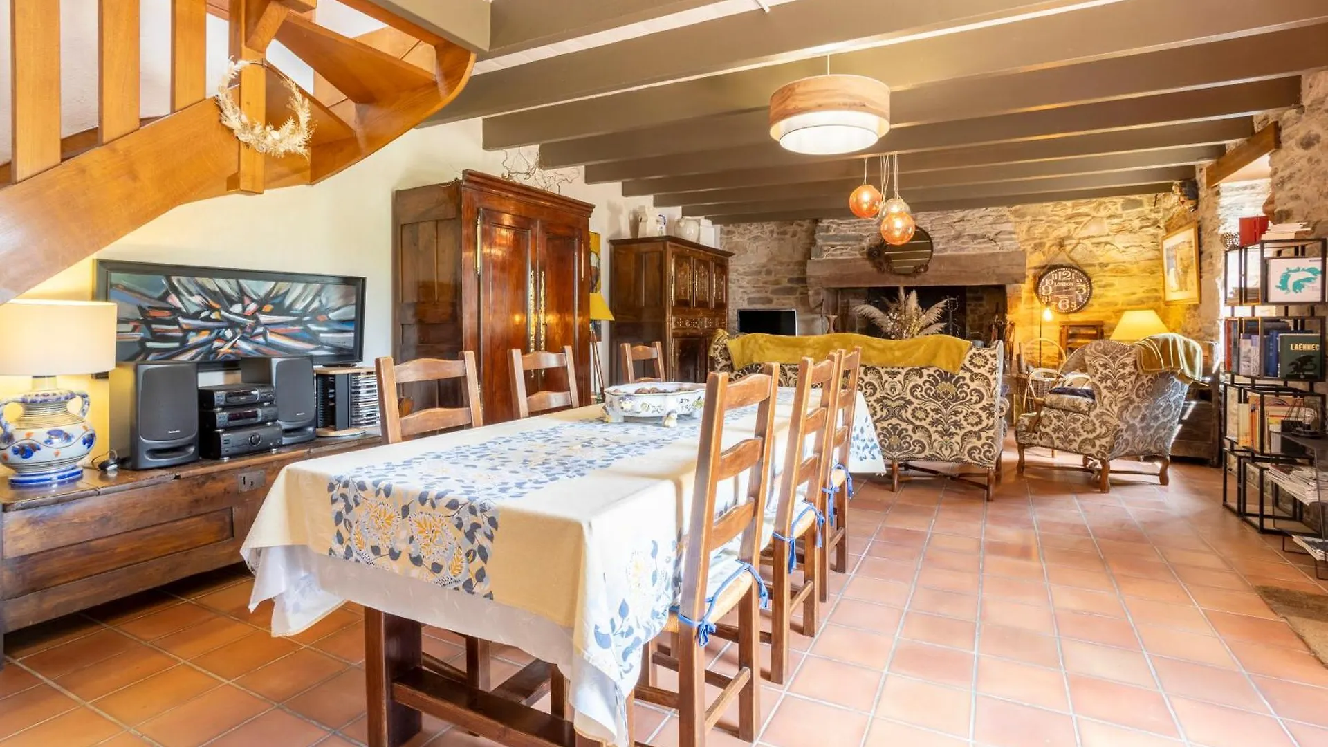 Longere De Charme Armorine Villa Ploneour-Lanvern Holiday home